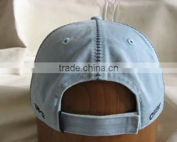 100% Cotton Baseball Cap, Vintage Cap, Washed Cap photo-2