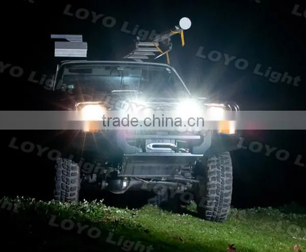 Hot Sale Led Working Light for Truck, Red 51 Watt 7'' Jeep Led photo-3