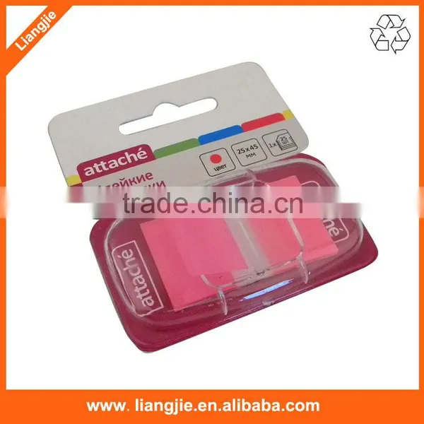 Transparent Fluorescent Pop up PET Printing Full Colors Index Sticky Note photo-6