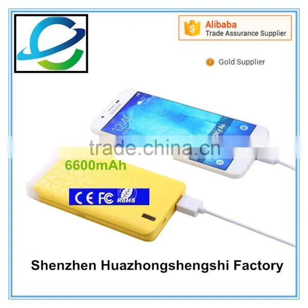 Cheap High Quality External Mini Portable Power Bank With Led 6600 Mah photo-5