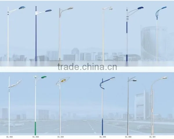 Solar Street Poles Price,steel Street Poles,LED STREET Poles,street Poles,sing /double Arm Light Poles,custom Street Poles