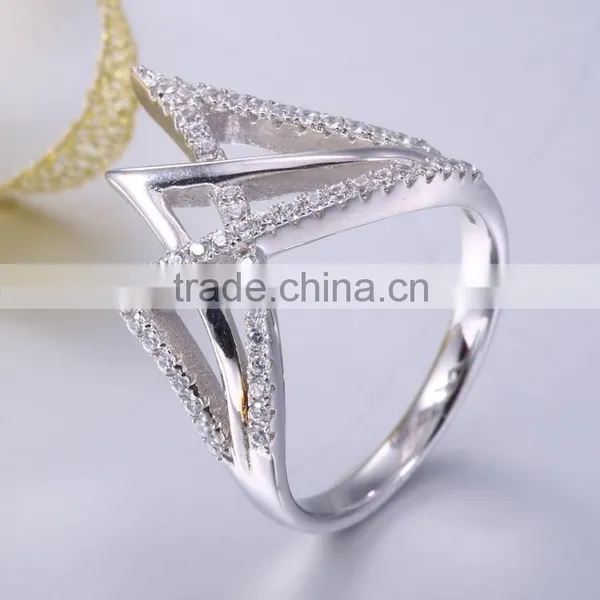 Factory Direct Sale Rose Gold Ring 925 Silver Ring Charm photo-6