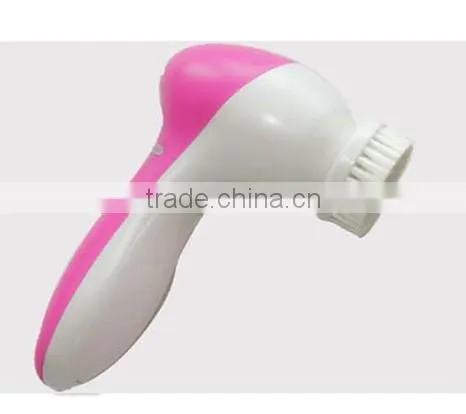 2015 New Stylish Lady up Sonic Face Massager Vibration Facial Cleaning Brush photo-3