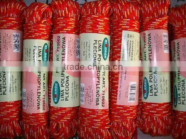 China Supplier Red Braided PP Rope photo-2