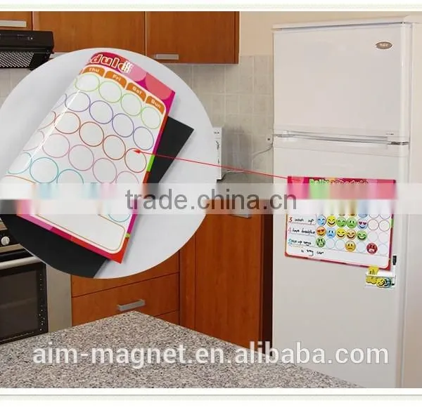Magnet Chores Chart Weekly Calendar Custom Design Kids Dry Erase Board PET Film photo-4