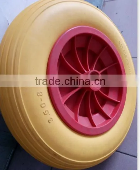 pu Foam Wheel Tire 3.50-8 4.10/3.50-4 photo-2