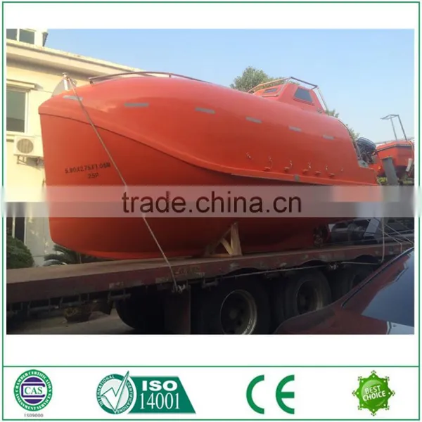 Marine FRP Free Fall Enclosed Lifeboat Totally Enclosed Lifeboat photo-5