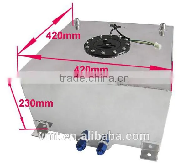 High Grade 3.0mm Aluminum Fuel Tank Fuel Cell With Sender 40 L photo-2