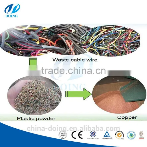 High Output Copper Wire Recycling Machine/Copper Cable Granulator/Scrap Wire Stripping Machine photo-4