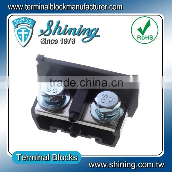 TA-200 35mm Din Rail Type 600V 200 Amp Bus Bar Terminal Connector photo-6