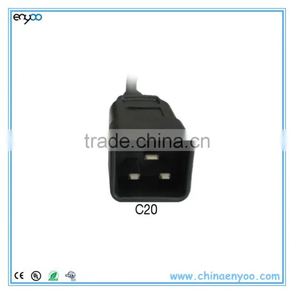 C20 to C19 Power Cord - Black Server Cable photo-3