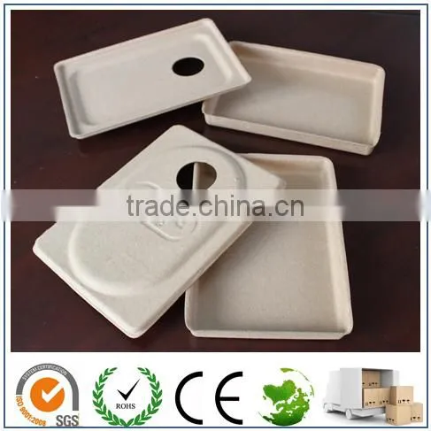 ECO Friendly Molded Pulp Pack/Recycled Pulp Packaging/ Bottle Tray photo-4