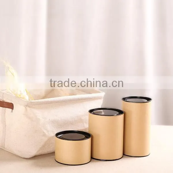 Customize All Kinds of High-quality Packaging Box, Kraft Paper Cylinder Tea Cans photo-3