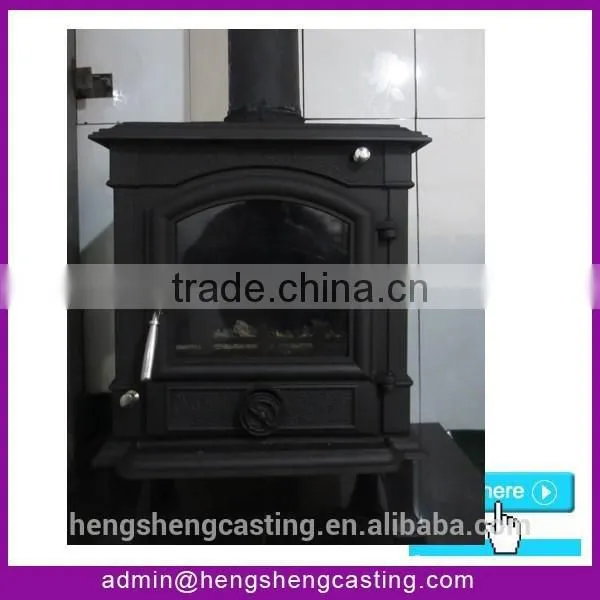 China Hot Sale Indoor Antique Cast Iron Wood Stove photo-4