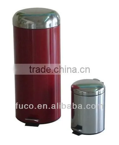 30L AND 5L STAINLESS STEEL PEDAL BIN