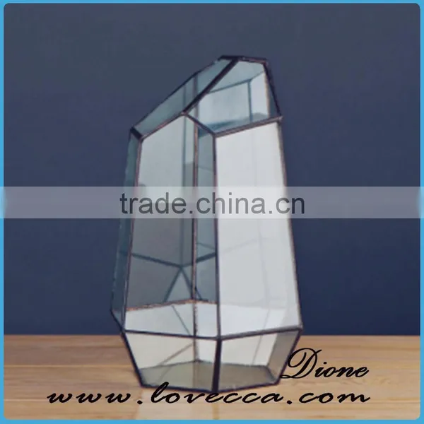 2017 Wholesale in Australia Geometric Glass Plant Terrarium Hanging Terrarium photo-5