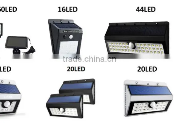 Large Size 44 LED Outdoor Wireless Solar Energy Powered Motion Sensor Light Ponds Decor Accent Lighting With Three Modes photo-6
