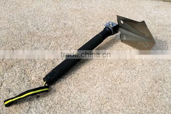 Innovative Multifunction Compact Rescue Device Shovel Knife Saw Fire Flint photo-2