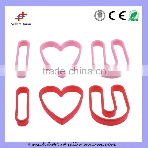 Silicone baking model cookies mold
