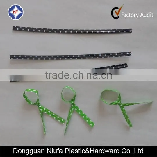 Hot Sell Precut PET Decorative Plastic Coated Twist Tie / Binding Ties photo-4