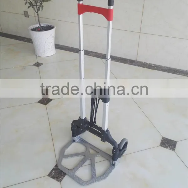 Aluminium Folding Luggage Cart Hand Trolley photo-3