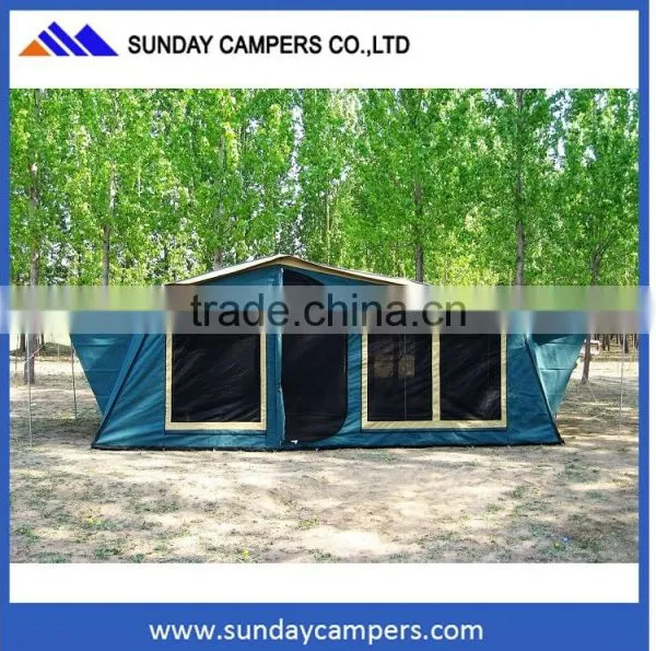 2017 Top Selling Hard Floor Camper Trailer Tent Top Camping With Family photo-2