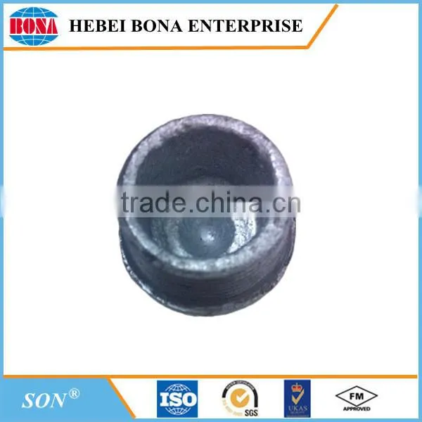 ISO Certified Malleable Cast Iron Pipe Fitting Plug photo-3