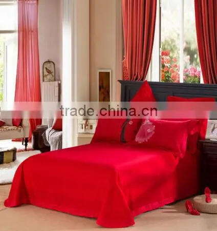 Luxury Shiny Wedding Bedding Set, Wedding Bed Sheet Set photo-2