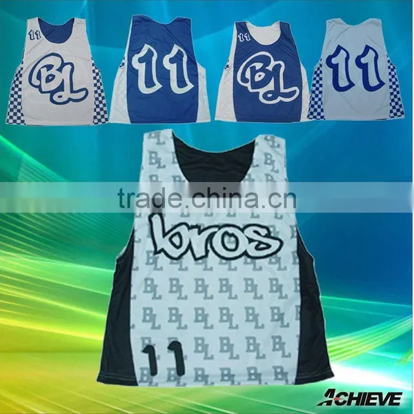 Cheap Custom Lacrosse Pinnies, Lacrosse Mesh Wholesalers photo-2