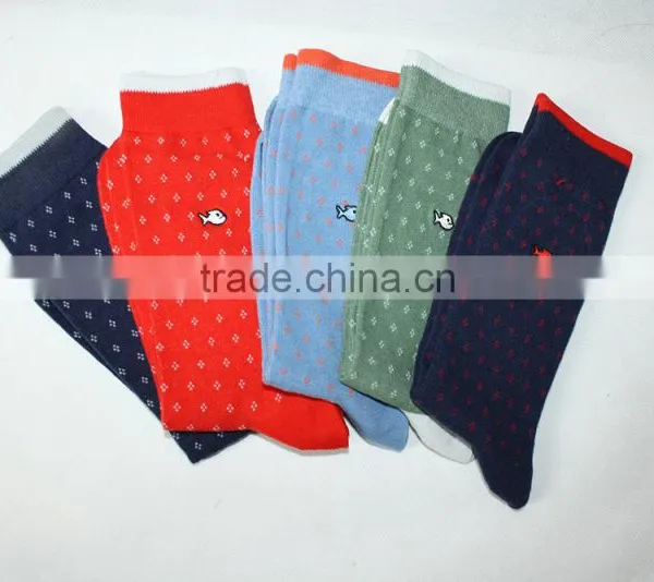 Men and Women or Lady Cotton Seamless Socks With Embroidery Logo and Jacquard Design as Happy Socks Quality Free Samples photo-2