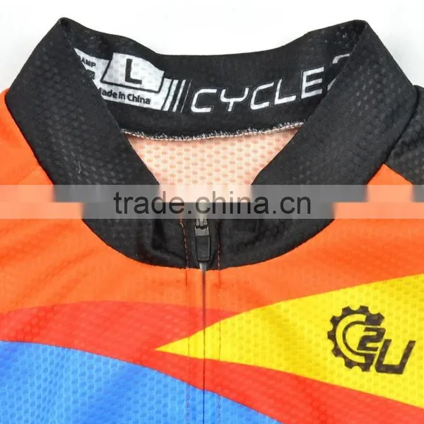 New Arrival 2017 Plus Size Breathable Coolmax Cycling Jersey for Club/event photo-4