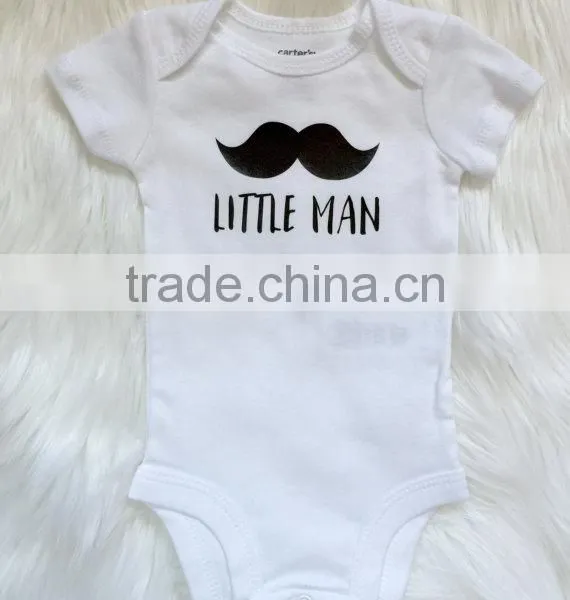 2016 Lovely Infants Toddlers Baby Clothes Print Onesie Baby Boy Coming Home Outfit New Baby Sets photo-3