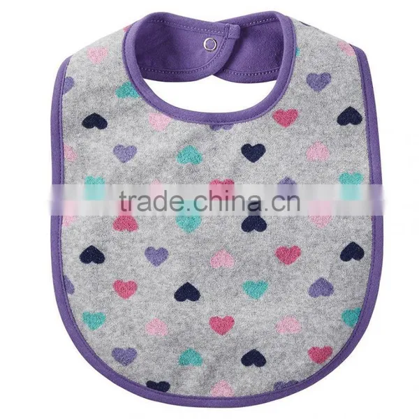 Fahion Design Hot Sell Household Baby Bibs Cute Infant Bibs photo-2