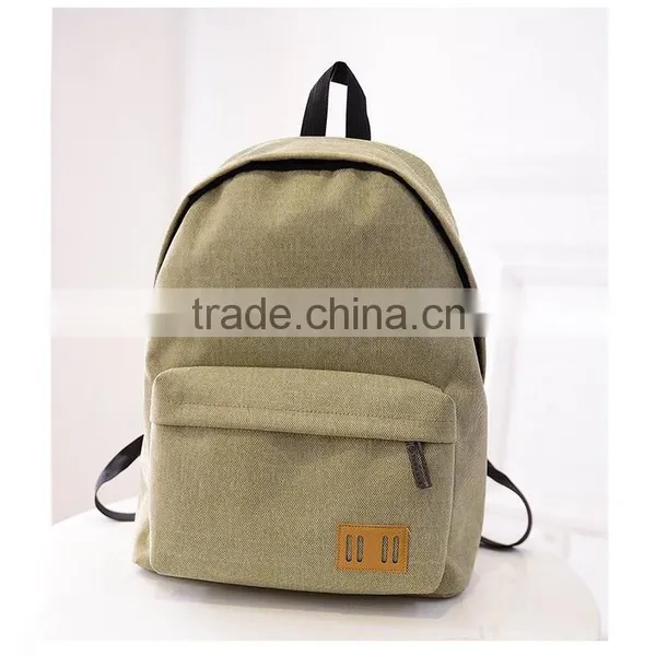 2015 Fashion Canvas Bag, Backpack Shoulder Bag, Travel Bag, Couple Bag, Computer Bag photo-4