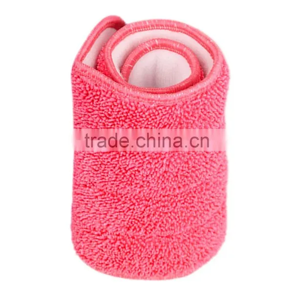 3 Colors Replacement Microfiber Washable Mophead Wet and Dry Cleaning Mop Pads Fit Flat Spray Mops Household Cleaning Tools photo-3