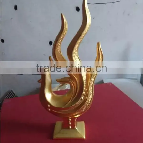 2017 High Quanlity Gold Plated Chanticleer Trophy for Business Gift photo-2