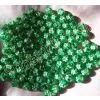 Large 20 mm Round Green Lampwork Glass Beads With Flowers Inside Wholesale From China Beads Factory