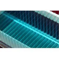 Polished Optical Blue Glass