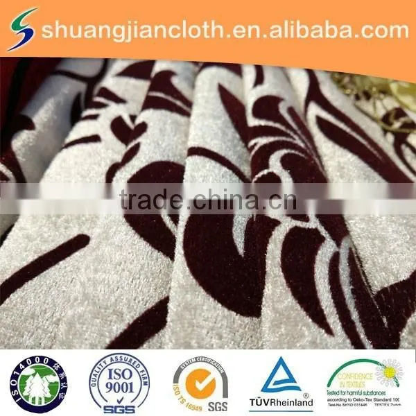 Flocking Velboa Velvet Fabric