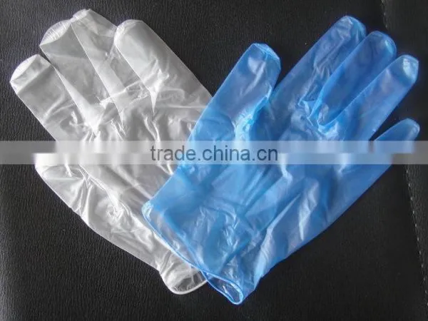 Disposable Non-allergic Powdered Free Vinyl Medical Gloves photo-2