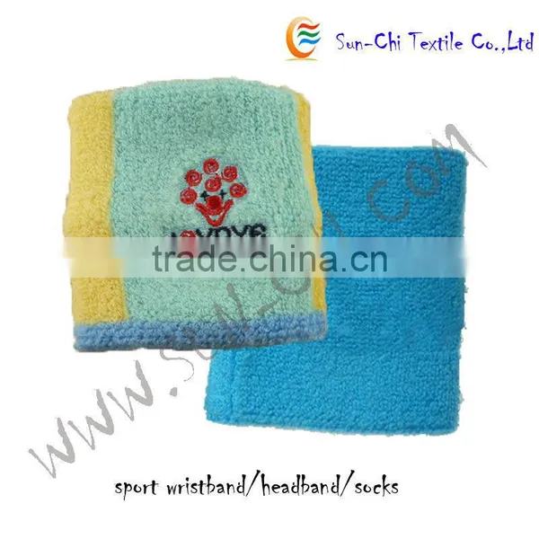 Sport Wrist Band , Cotton Sport Elastic Wrist Band