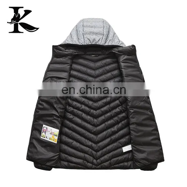 Hot Sale Reflective Breathable Winter Down Jacket Padded Coats With Hood photo-6