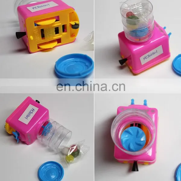 Mini Pull Line Water Dispenser Toy With Candy photo-3