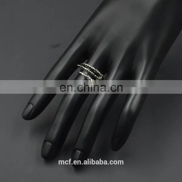 MCR-0027 Latest Fashion Design Dragon Claw Finger Ring ,wedding Engagement Ring photo-3