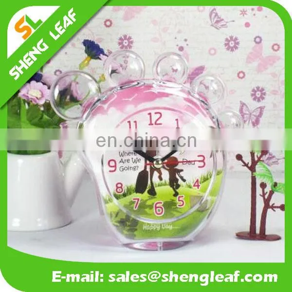 Cute Cartoon Feet Alarm Clock Crystal Clock Creative Gifts Clocks photo-2