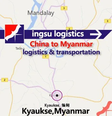 road freight from China to kyaukse,Myanmar(DDP)