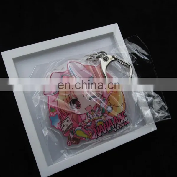 Fashional High Clear Acrylic Keychain With Colour Printed photo-6