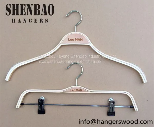 Wooden Pants Hanger Factory Direct Wholesale photo-2