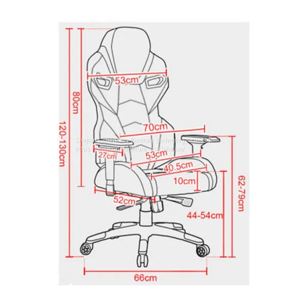 ZX-5856Z Modern Cheapest Oem Style PC Gaming Computer Chair Racing Office Chair photo-3