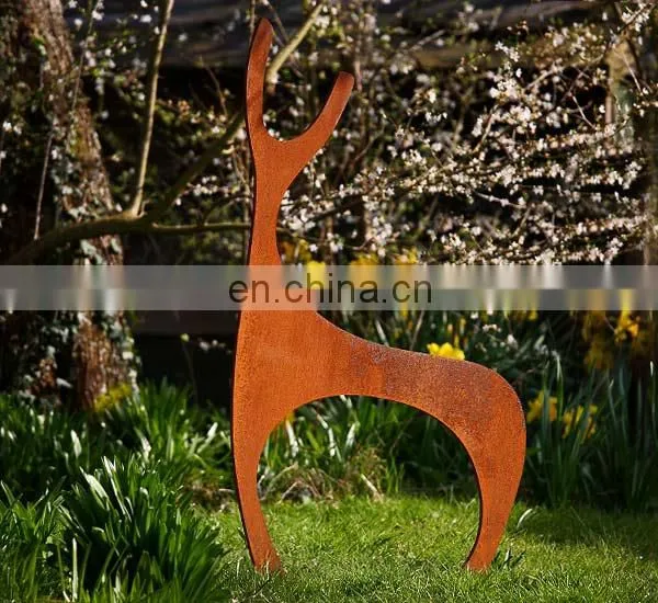 Professional Garden Corten Steel Sculpture photo-4